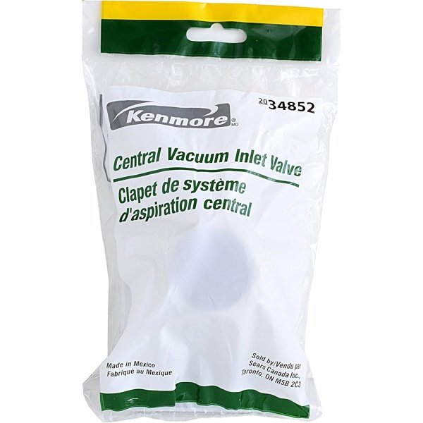 Kenmore Central Vac Face Plate 34852. Genuine Kenmore Part