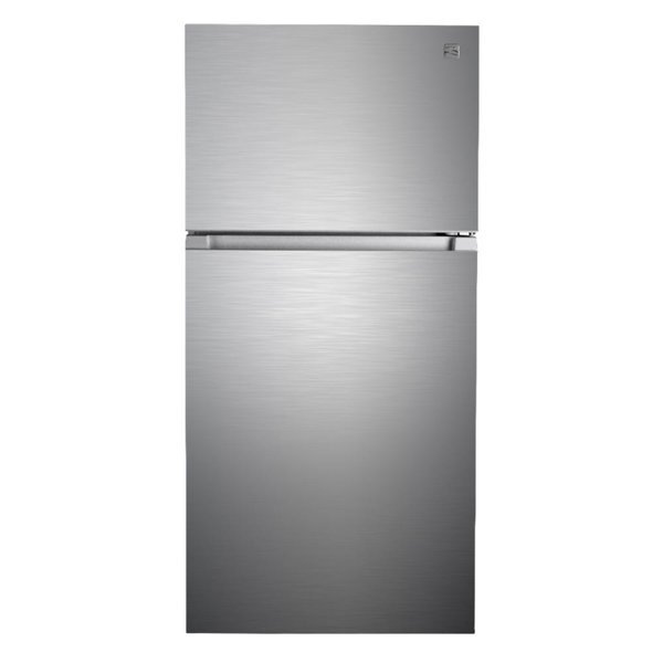 Kenmore 30" 18.2 cu. ft. Garage Ready Top Mount Freezer Refrigerator with Pocket Handle