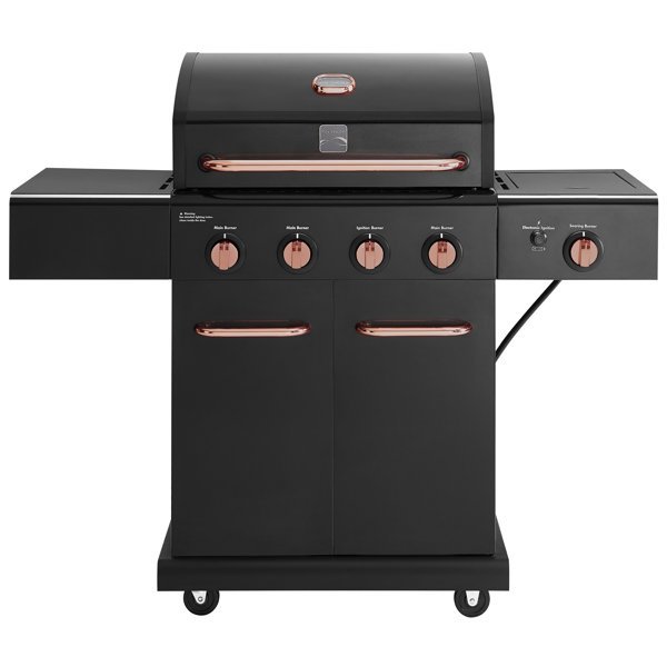 Kenmore 4-Burner Propane Gas Grill with Searing Side Burner