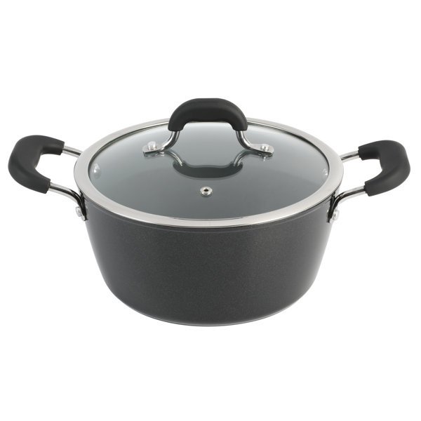 Kenmore 4.5 qt. Non-Stick Aluminum Oval Dutch Oven with Lid