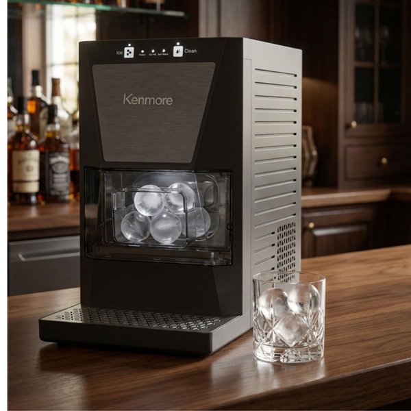 Kenmore Countertop Clear Sphere Ice Ball Maker