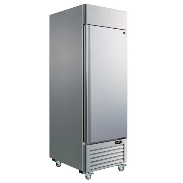 Kenmore Pro 23 Cu. Ft. Commercial Convertible Refrigerator Freezer, Stainless Steel Reach-In Upright Refrigerator & Freezer for Restaurant Kitchen