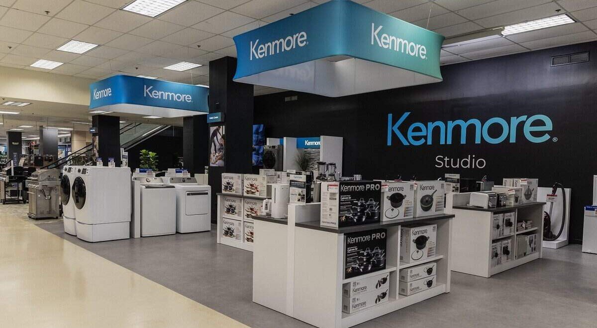 Kenmore appliances showroom