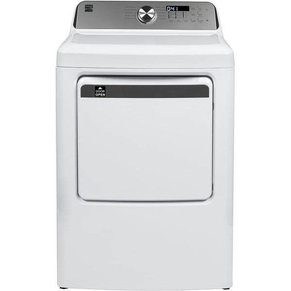 Kenmore 7.0 cu. ft. Front Load Electric Dryer - with Guard to Reduce Wrinkles &