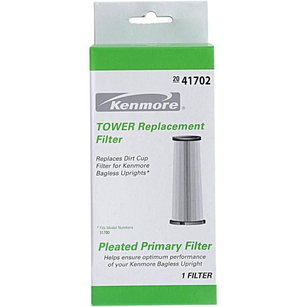Kenmore Upright Vacuum Filter Style 41702 Dust Cup Filter. Fits bagless Model