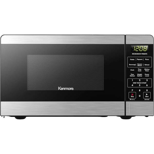 Kenmore KMCMWP11S2-10 Countertop Microwave 6 Auto-Preset Menus, Child Lock,