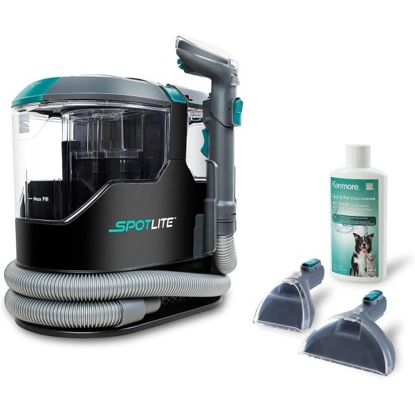 Kenmore KW2001 Portable Carpet Spot Cleaner & Pet Stain Vacuum, Gray